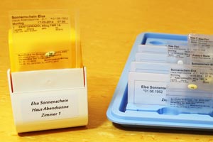 Blisterbox mit Tablett